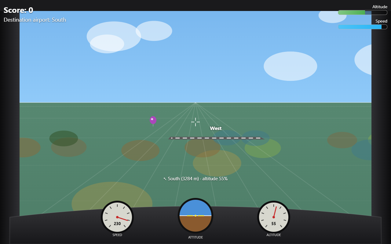 Flight simulator screenshot